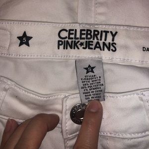 Celebrity pink jeans
